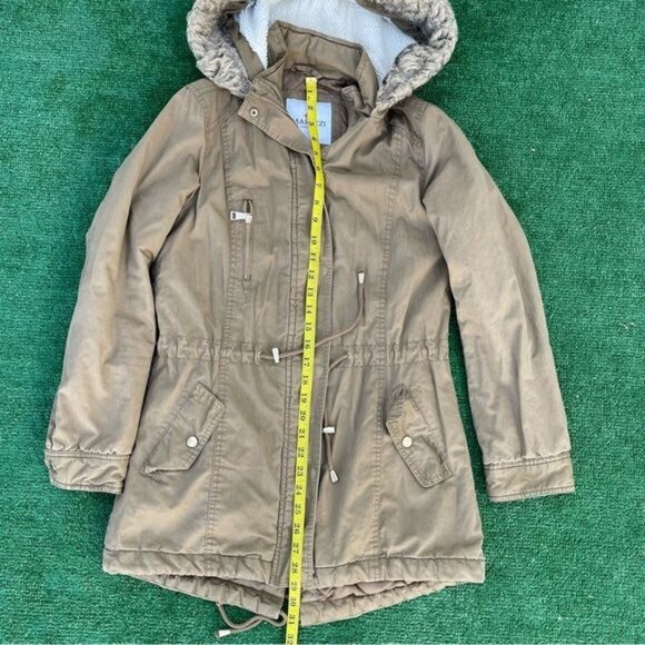 Tan Parka Jacket Women's size S - Picture 10 of 10